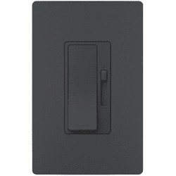 Legrand Radiant RHL153PG Modern Graphite Advanced 150W Single Pole 3-Way Dimmer
