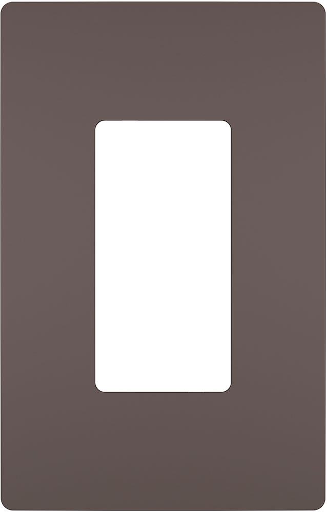 Legrand Radiant RWP26DBCC6 Modern Dark Bronze 1Gang Screwless Wall