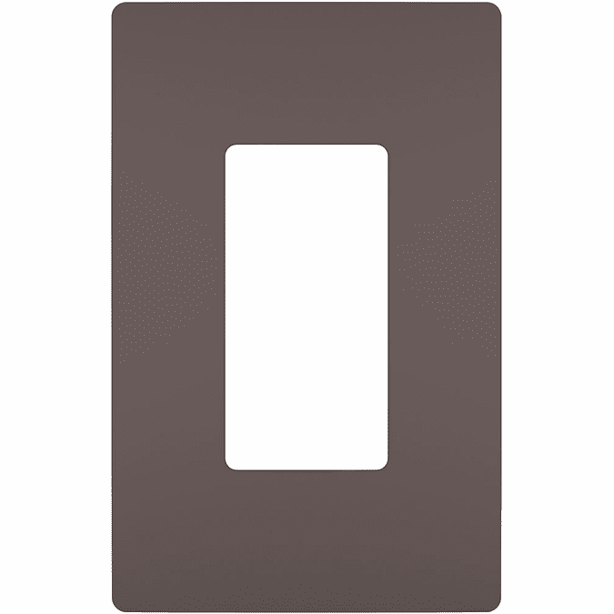 Legrand Radiant RWP26DBCC6 Modern Dark Bronze 1Gang Screwless Wall