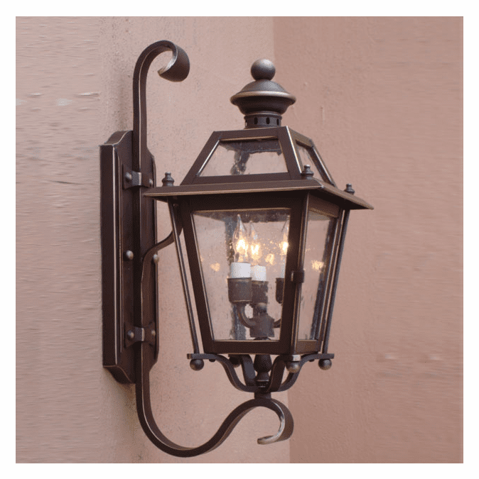 Lighting Innovations BH9208 Exterior 12" Wide x 28.1" Tall Wall Light Sconce