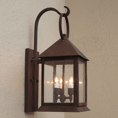 Lighting Innovations BP2502 Outdoor 7" Wide x 15.8" Tall Wall Light Sconce