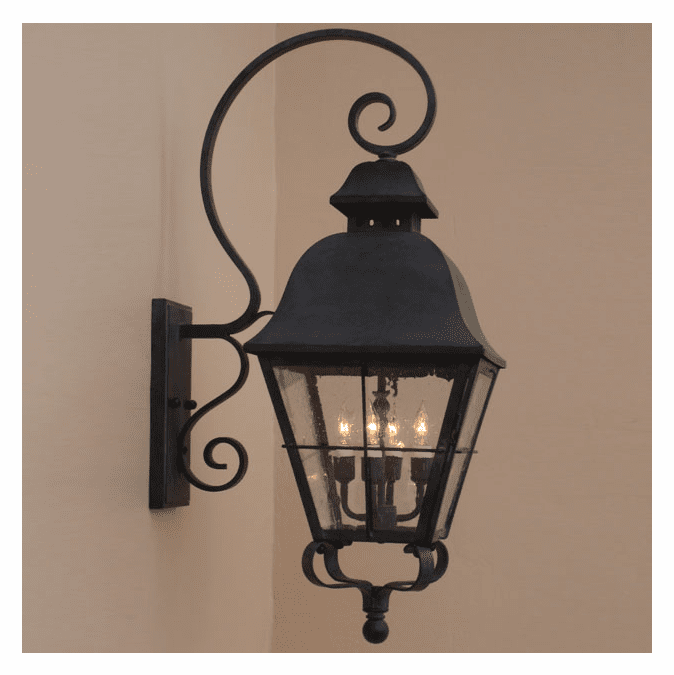 Lighting Innovations BP9801 Exterior 9.6" Wide x 24" Tall Wall Sconce Light