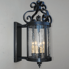 Lighting Innovations BPS10030 Outdoor 8" Wide x 17" Tall Wall Light Fixture