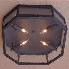 Lighting Innovations C1642 Exterior 12.8" Wide x 4.4" Tall Flush Mount Lighting