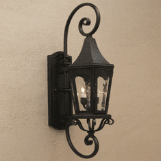 Lighting Innovations DB8002 Outdoor 10" Wide x 37.3" Tall Wall Lighting Sconce