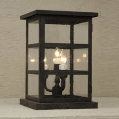 Lighting Innovations FPM4552 Exterior 9" Wide x 12.8" Tall Pier Mount