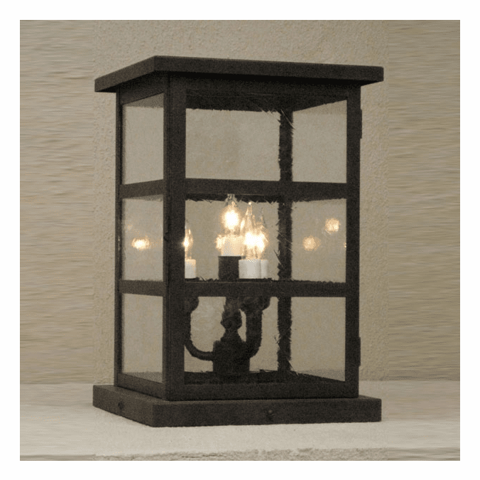 Lighting Innovations FPM4553 Outdoor 11" Wide x 14.8" Tall Pier Mount