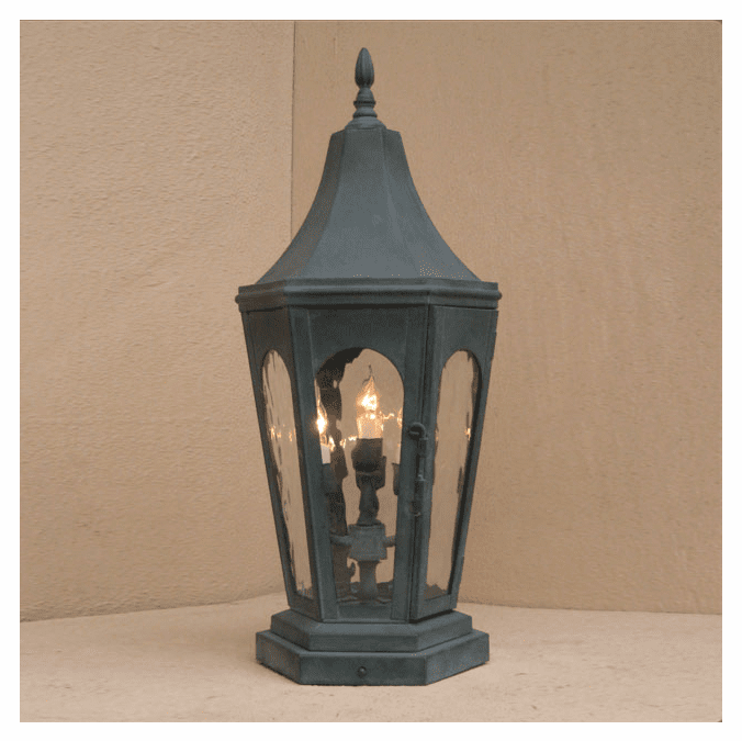 Lighting Innovations FPM8123 Outdoor 12" Wide x 25.5" Tall Pier Mount