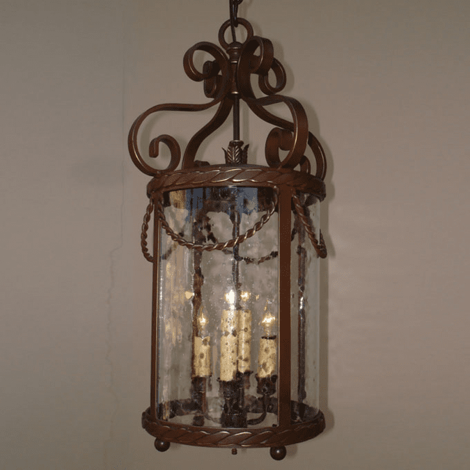 Lighting Innovations H11074 Exterior 18" Wide x 35.3" Tall Pendant Hanging Light