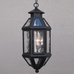 Lighting Innovations H9156 Exterior 9" Wide x 22" Tall Pendant Hanging Light