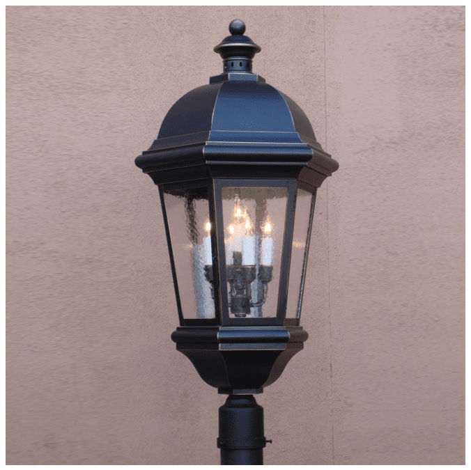 Lighting Innovations P1766 Exterior 19" Wide x 38" Tall Lamp Post Light