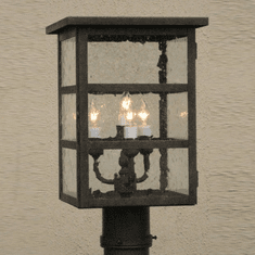 Lighting Innovations P4561 Outdoor 7" Wide x 13.8" Tall Post Lighting Fixture