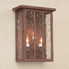 Lighting Innovations WB4212 Exterior 9" Wide x 12" Tall Wall Mounted Lamp