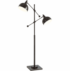 Lite Source LS-82605D-BRZ Cupola Contemporary Dark Bronze Lighting Floor Lamp
