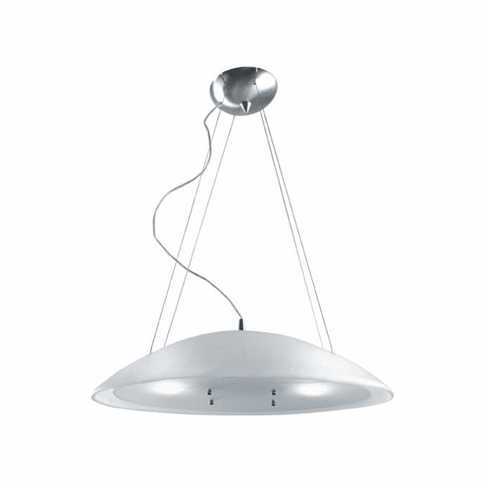 Lite Source LSI-1858FRO Franco-Goccia Modern Polished Steel Hanging Pendant Lighting