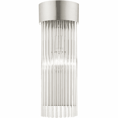 Livex 15711-91 Norwich Brushed Nickel ADA Lighting Sconce