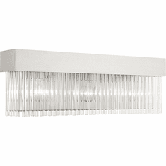 Livex 15713-91 Norwich Brushed Nickel ADA 23.25" Lighting Wall Sconce
