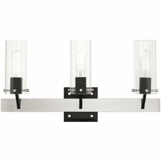 Livex 17823-91 Beckett Contemporary Brushed Nickel 3-Light Bathroom Lighting