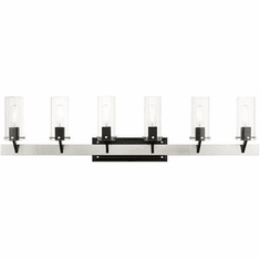 Livex 17826-91 Beckett Contemporary Brushed Nickel 6-Light Bath Lighting
