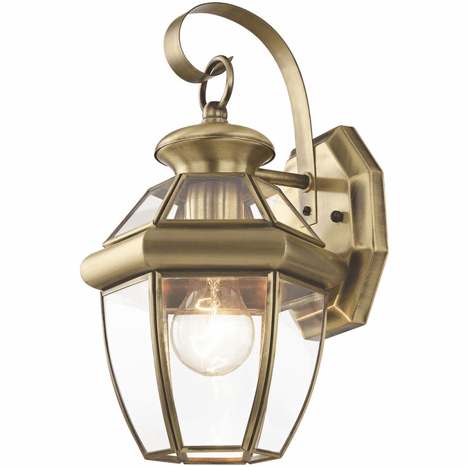 Livex 2051-01 Monterey Antique Brass Wall Lighting