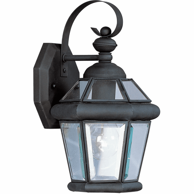 Livex 2061-04 Georgetown Exterior Black Wall Lighting Sconce