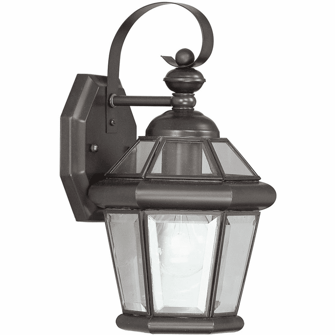 Livex 2061-07 Georgetown Outdoor Bronze Wall Sconce Lighting