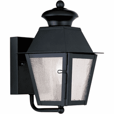 Livex 2160-04 Mansfield Black Wall Sconce Lighting