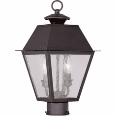 Livex 2166-07 Mansfield Bronze Post Light