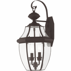 Livex 2251-07 Monterey Bronze Medium Exterior Wall Lighting