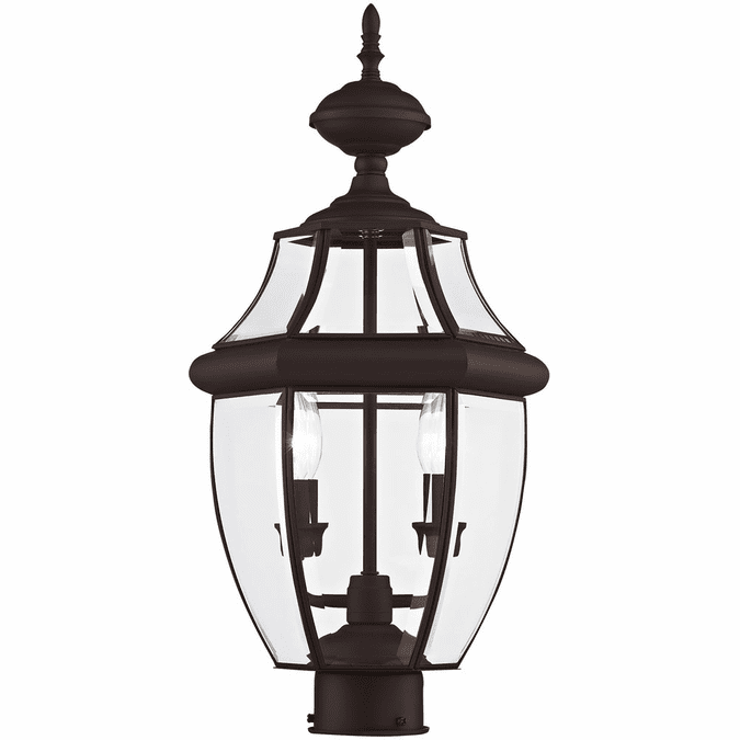 Livex 2254-07 Monterey Bronze Lighting Post Light