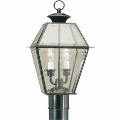 Livex 2284-04 Westover Black Post Light
