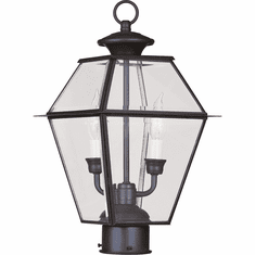 Livex 2284-07 Westover Bronze Lighting Post Light