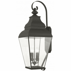 Livex 2596-04 Exeter Black Extra Large Exterior Wall Sconce