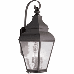 Livex 2607-07 Exeter Bronze Extra Large Outdoor Wall Lighting Sconce