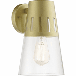 Livex 27972-33 Covington Soft Gold Medium Exterior Light Sconce