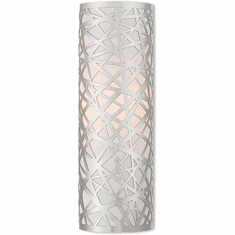 Livex 40758-05 Allendale Modern Polished Chrome Wall Sconce