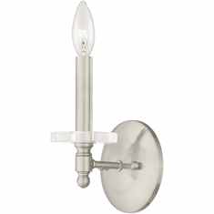 Livex 42701-91 Bennington Brushed Nickel Lighting Sconce