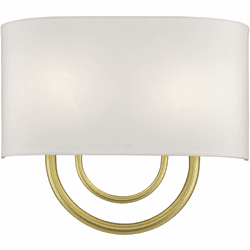 Livex 42892-33 Stratton Contemporary Soft Gold Wall Lamp