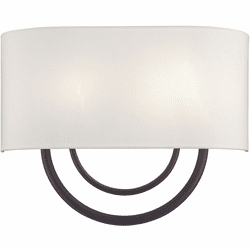 Livex 42893-07 Stratton Contemporary Bronze Lamp Sconce