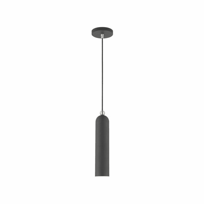 Livex 46751-76 Ardmore Contemporary Scandinavian Gray Hanging Lamp