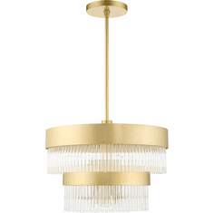 Livex 49824-33 Norwich Soft Gold Mini Ceiling Chandelier