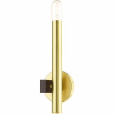 Livex 49991-12 Helsinki Modern Satin Brass Wall Sconce
