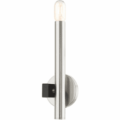 Livex 49991-91 Helsinki Modern Brushed Nickel Wall Lamp