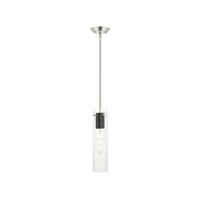 Livex 51160-91 Beckett Modern Brushed Nickel Mini Drop Lighting