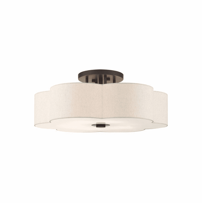 Livex 58069-92 Solstice English Bronze 28" Ceiling Lighting