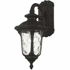 Livex 7851-14 Oxford Textured Black Outdoor 16" Wall Sconce Lighting