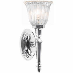 Lucas McKearn BB-DRYDEN1-PC Dryden Modern Polished Chrome LED Wall Light Sconce