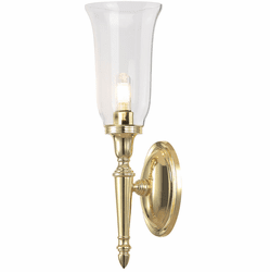 Lucas McKearn BB-DRYDEN2-PB Dryden Modern Polished Brass LED Wall Lighting Sconce