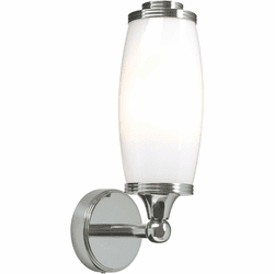 Lucas McKearn BB-ELIOT1-PC Eliot Contemporary Polished Chrome LED Wall Light Fixture