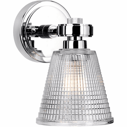 Lucas McKearn BB-GUNNIS1-PC Gunnislake Contemporary Polished Chrome Wall Lighting
